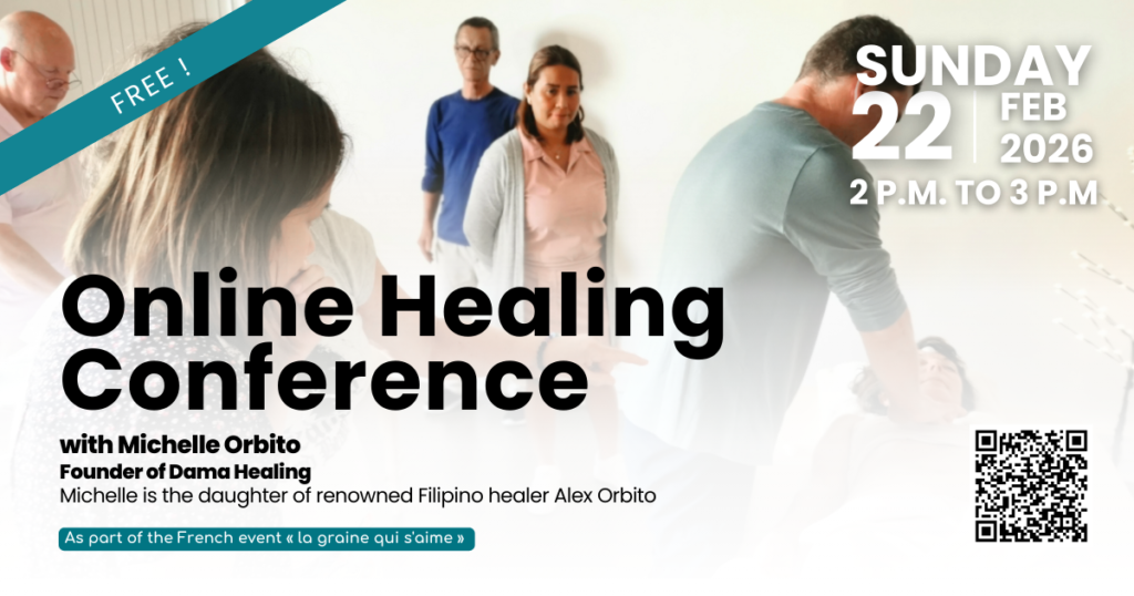 Online Healing conference with Michelle Orbito the daughter of renowned Filipino healer Alex Orbito