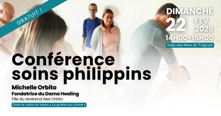 Conférence soins philippins - Salle des fêtes de Trégrom - 22 février